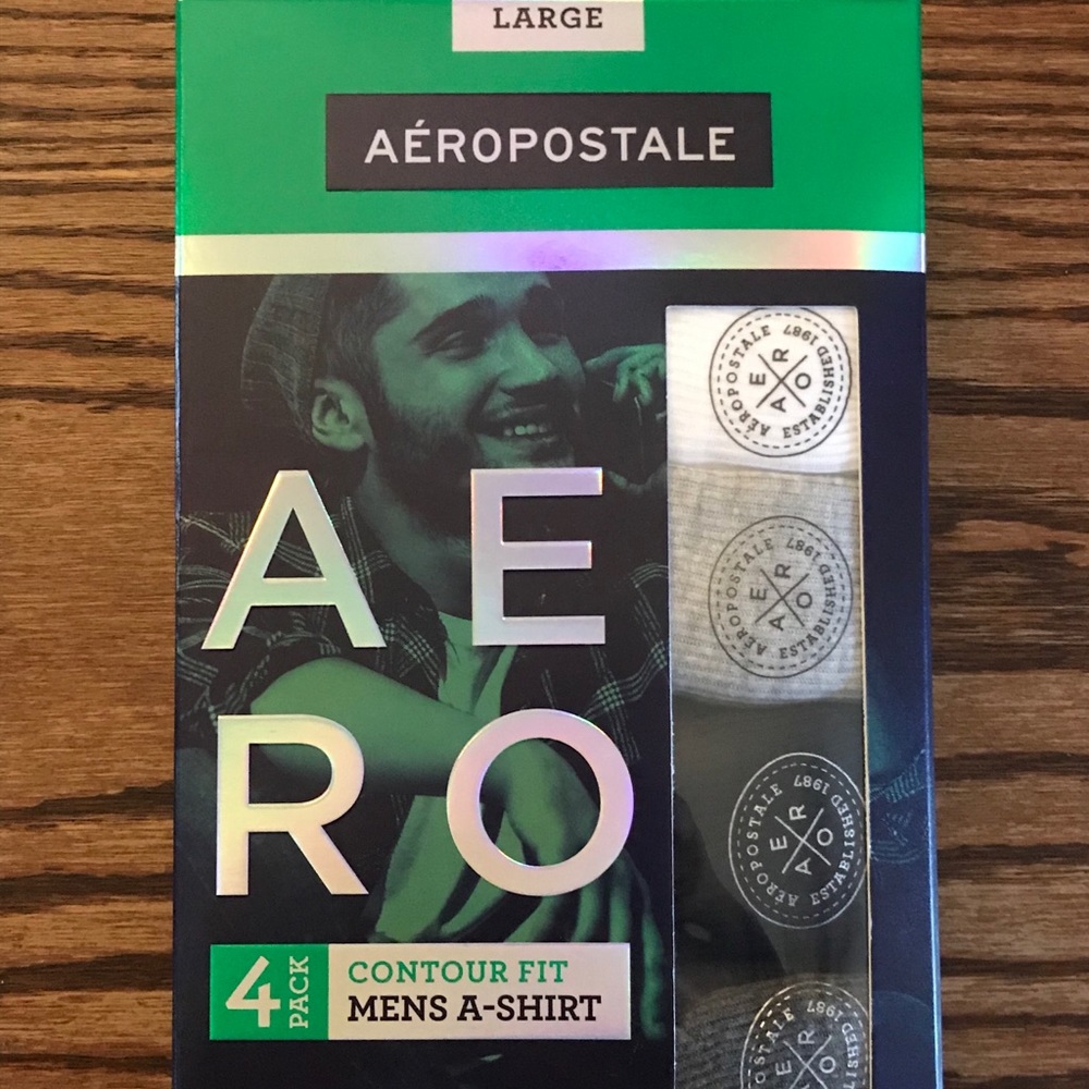 4 pack men’s Aeropostale’s tank tops